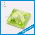 Grade AAAAA square princess cut cubic zirconia stone